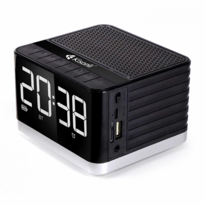 Reproduktor Kisonli G8, Bluetooth, Hodiny, USB, SD, FM, A...