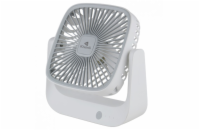 Přenosný ventilátor Kisonli F102, 1200mAh – bílá Přenosný ventilátor Kisonli F102 s kapacitou 1200mAh nabízí praktické osvěžení na cestách i doma. Díky kompaktnímu provedení se snadno vejde do batohu