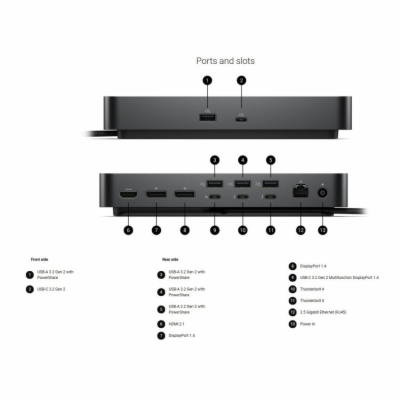DELL SD25TB4/ dokovací stanice/ Thunderbolt/ Docking Stat...