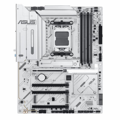 ASUS X870 MAX GAMING WIFI7 WHITE soc AM5 DDR5 X870 ATX
