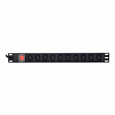 GEMBIRD Power Distribution Unit PDU 10pcs C13 Sockets 1U ...