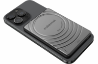 Cubenest Magnetická bezdrátová powerbanka SlimDual 5000 mAh S1B3D - černá