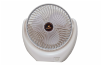 Přenosný ventilátor Kisonli F105, 2000mAh – bílá/šedá Přenosný ventilátor Kisonli F105 s kapacitou 2000mAh zajistí osvěžení kdekoliv potřebujete. Vhodný na doma, do kanceláře i na cesty díky bezdráto