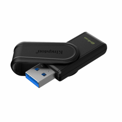 DataTraveler Exodia S/64GB/USB 3.2/USB-A/Černá