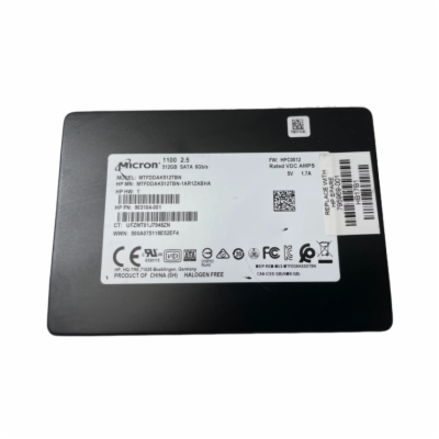 Micron 1100 512GB 2,5" SATA SSD Micron 1100 512GB ve form...