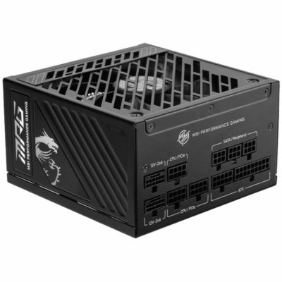 MSI zdroj MPG A850GS PCIE5/ 850W/ ATX3.1/ akt. PFC/ 10 le...