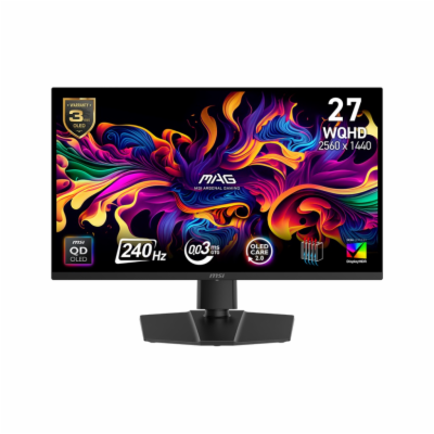 MSI MAG/271QP QD-OLED X24/26,5"/QD-OLED/QHD/240Hz/0,03ms/...