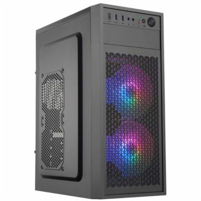 EUROCASE MidT ML N6-530B ARGB / bez zdroje / 2x USB 3.0  ...
