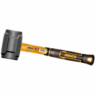 Ingco HRUH8808 Kladivo 220g gumové černé sklolaminát