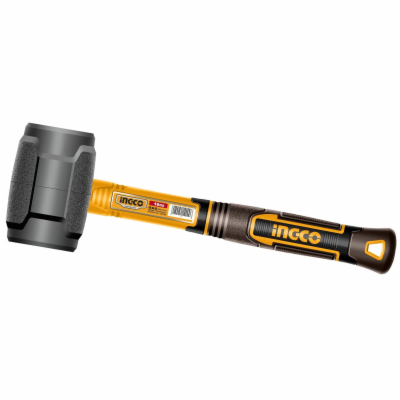 Ingco HRUH8816 Kladivo 450g gumové černé sklolaminát
