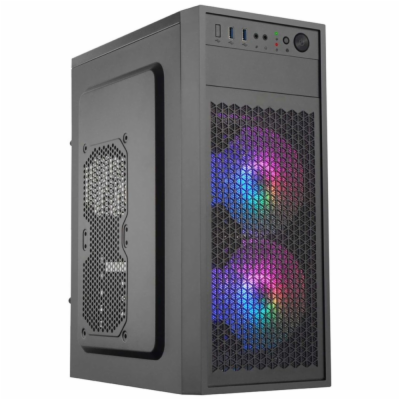EUROCASE MidT ML N6-530B ARGB / bez zdroje / 2x USB 3.0  ...