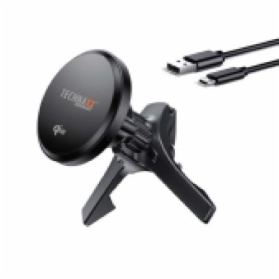 Technaxx Magnetický držák s bezdrátovou nabíječkou do aut...