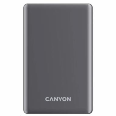 CANYON Power bank PB-505 slim Magsafe 5000 mAh PD20W Dark...