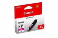 Canon CARTRIDGE CLI-551M XL purpurová pro IP 72x0, MX925, PIXMA IP7250,8700,8750, MG5450,5550,5600,5650