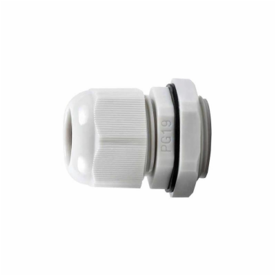 Kabelová průchodka PG-19 pro kabel 12-16mm bílá