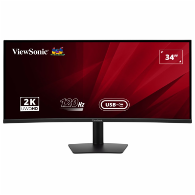 ViewSonic VA3420C  34" 21:9, 3440 x 1440, SuperClear® VA ...