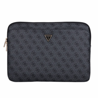 Guess PU 4G Triangle Logo Obal pro Notebook 14" - černá S...