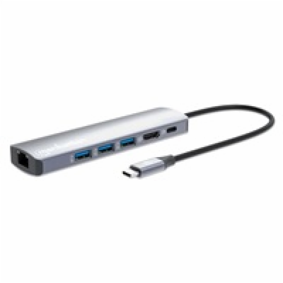 MANHATTAN Dokovací stanice USB-C 6v1, HDMI, USB-C PD 100W...