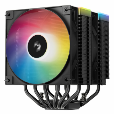 DEEPCOOL chladič AG620 BK ARGB V2 / 2x 120mm fan / 6x hea...