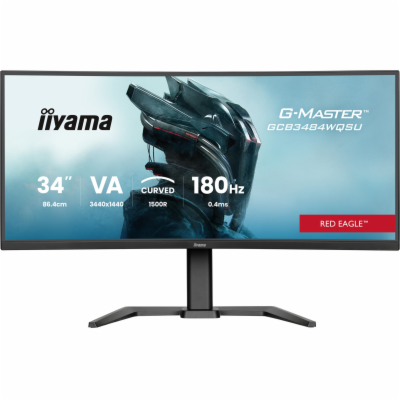 iiyama G-Master/GCB3484WQSU-B1/34"/VA/wQHD/100Hz/0,4ms/Bl...
