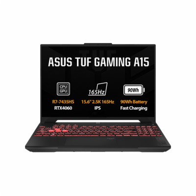 ASUS TUF Gaming A15/FA507NVR-HQ149W/R7-7435HS/15,6"/QHD/1...