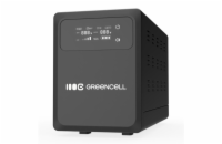 GreenCell Green Cell záložní zdroj 2000VA (1200W) LCD Záložní zdroj Green Cell UPS s LCD displejem zajišťuje spolehlivou ochranu elektroniky při výpadcích proudu. Vhodný pro domácnosti, kanceláře i n