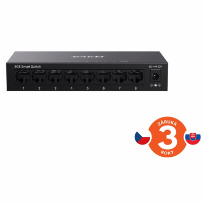 Tenda TEG2208D Websmart L2 cloud managed switch, 8x 10/10...