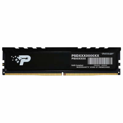 PATRIOT Signature Premium 16GB DDR5 6400MT/s / CUDIMM / C...