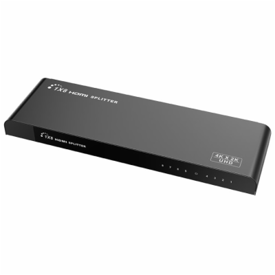 XtendLan HDMI distribucní rozbocovac, 1 vstup / 8 výstupy...
