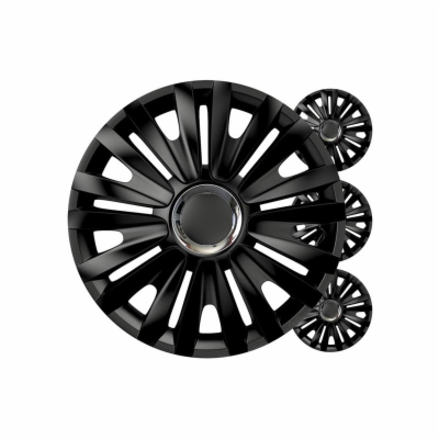 Poklice VERSACO Royal 14” černá sada 4ks