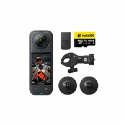 Insta360 X5 motocyklový balíček - akční kamera X5 + přísl...