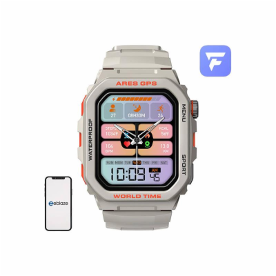 Hodinky ZEBLAZE Ares GPS White