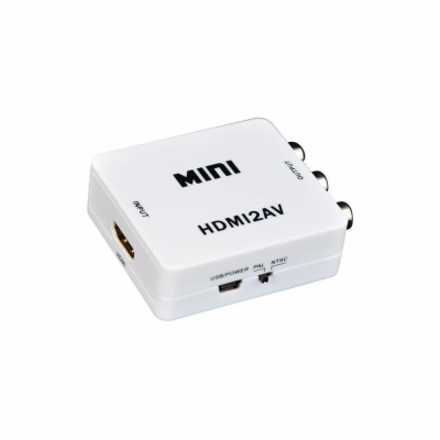 Konvertor HDMI2AV, HDMI / AV - analogové kompozitní video...