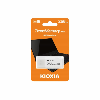 Flash disk KIOXIA Hayabusa USB 3.2 256GB bílá