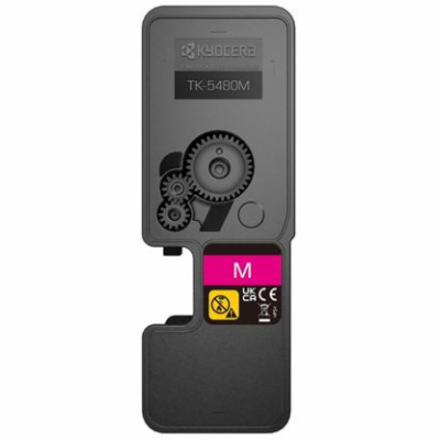 Kyocera toner TK-5480M magenta na 1 250 A4 (při 5% pokryt...