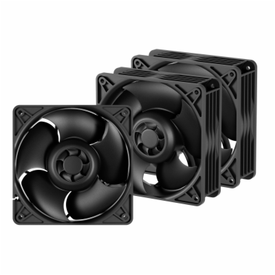 ARCTIC S12038-8K -120mm Case Fan (3 Pack) - dual ball bea...