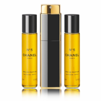 Chanel N°5 Eau De Parfum EdP 3x20 ml Pro ženy plnitelný f...