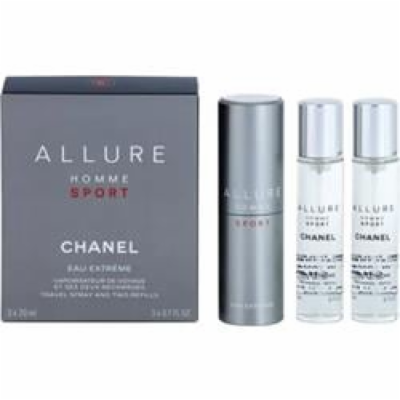 Chanel Allure Homme Sport Eau Extreme EdT 3x20 ml Pro muž...
