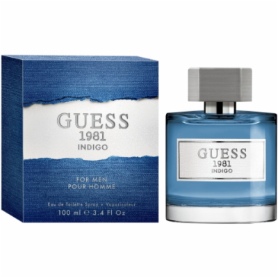 Guess 1981 Indigo For Men EdT 100 ml Pro muže