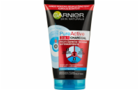 Garnier Skin Naturals Pure Active čistící gel peeling a maska s aktivním uhlím 3v1 150ml