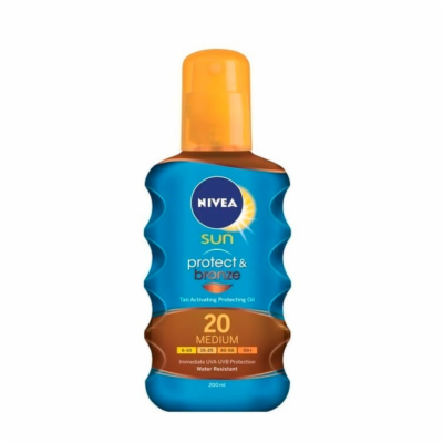 Nivea Sun Protect & Bronze Oil SPF 20 200ml