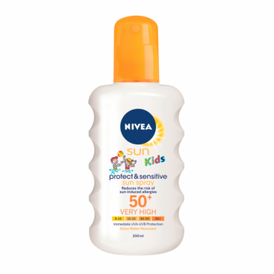 Nivea Sun Kids Protect & Sensitive Sun Spray SPF 50+ 200ml