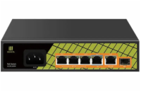 Conexpro GNT-P1006GA, PoE switch, 5x LAN, 4x PoE, 1x SFP