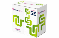 Conexpro UTP kabel, CAT5e, PVC, 24 AWG, 305m, šedý