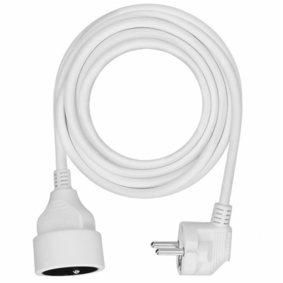 Solight prodlužovací přívod 5m, 1 zásuvka, 16A/3680W, PVC...
