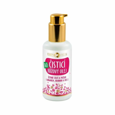 Purity Vision Bio Růžový čistící olej s arganem, jojobou ...