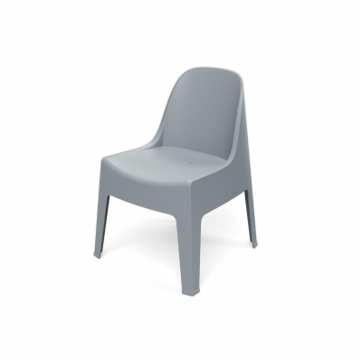 Židle zahradní MILANE 580x600x735mm - šedá