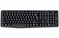 BAZAR - GENIUS klávesnice KB-117, Drátová, Copilot, USB, černá, CZ+SK layout - Poškozený obal (Komplet)