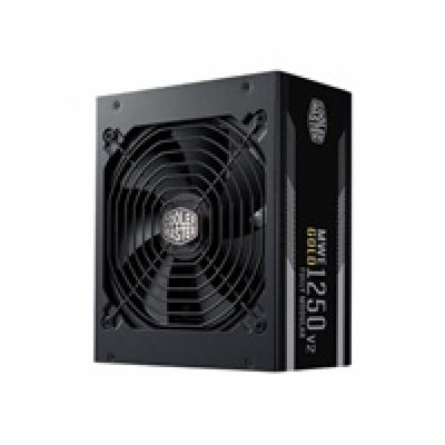 Cooler Master zdroj 1250W MWE Gold, 140mm, 80+ Gold, Plně...