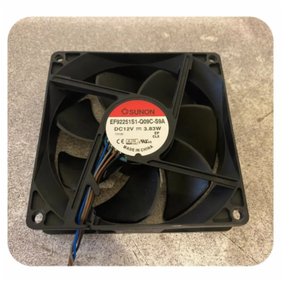 Everflow PWM Ventilátor, 92 mm, 12V, PN: EF92251S1-Q09C-S...